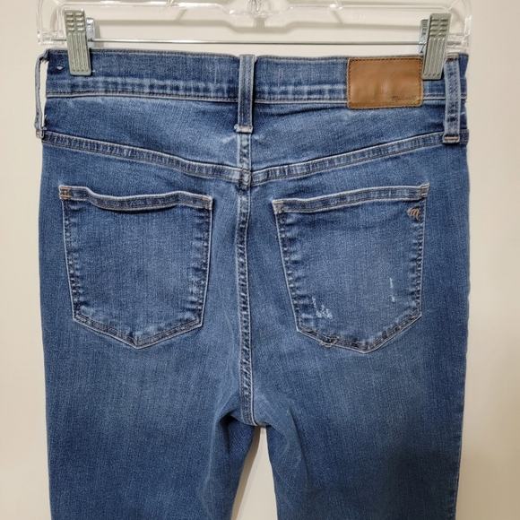 Madewell | Cali Demi-Boot Jeans Preston Wash Raw Hem Edition - Picture 5 of 8